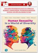 Test Bank for Human Sexuality in a World of Diversity&comma; Canadian Edition&comma; 7th Edition &ndash; Rathus&comma; Nevid&comma; Fichner-Rathus&comma; McKay & Milhausen &lpar;All Chapters&comma; Verified&comma; A&plus; Grade&rpar;