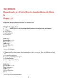 Test Bank for Human Sexuality in a World of Diversity&comma; 6th Edition &lpar;Chapters 1&ndash;18&rpar; &ndash; ISBN 978-0205406159 &vert; Comprehensive Exam Questions&comma; Answers & Study Guide for Psychology & Health Sciences
