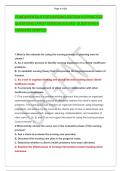  FUNDAMENTALS FOR NURSING EDITION 9&period;0 PRACTICE &NewLine;QUESTIONS LATEST VERSION SOLVED  QUESTIONS & &NewLine;ANSWERS VERIFIED  