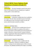 TCOLE BPOC Force Options Exam Questions & Answers &lpar;Grade A&plus;&rpar;&period;docx&NewLine;&NewLine;