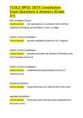 TCOLE BPOC USTX Constitution Exam Questions & Answers &lpar;Grade A&plus;&rpar;&period;docx&NewLine;&NewLine;