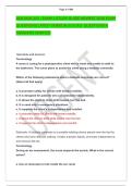 ASU NUR 352 - EXAM 2 STUDY GUIDE NEWEST 2026 EXAM &NewLine;QUESTIONS LATEST VERSION SOLVED  QUESTIONS & &NewLine;ANSWERS VERIFIED  