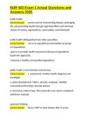 NUR 403 Exam 1 Actual Questions and Answers 2026&period;docx&NewLine;&NewLine;
