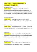NURS 403 Exam 1 Questions & Answers &lpar;Grade A&plus;&rpar;&period;docx&NewLine;&NewLine;