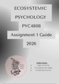 PYC4808 Assignment 1 2026 Guide and Memos