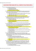 NR509 Week 1 Quiz Study Guide &ndash; Advanced Health Assessment Review Notes