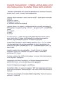 RELIAS RN PHARMACOLOGY TESTBANK A ACTUAL EXAM LATEST 2026 PHARMACOLOGY RELIAS TEST A REAL &vert;100 &percnt; COMPLETE