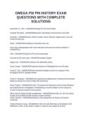OMEGA PSI PHI HISTORY EXAM QUESTIONS WITH COMPLETE SOLUTIONS&NewLine;&NewLine;