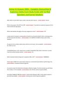 Ammo 51 Answers 2026 &ndash; Complete Ammunition & Explosives Safety Exam Study Guide with Verified Questions and Correct Solutions