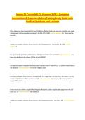 Ammo 51 Course MV-DL Answers 2026 &ndash; Complete Ammunition & Explosives Safety Training Study Guide with Verified Questions and Answers