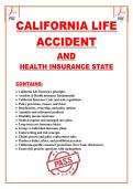 California Life&comma; Accident&comma; and Health Insurance Exam &ndash; Comprehensive Study Guide and Practice Material &lpar;2025&ndash;2026&rpar;&NewLine;&NewLine;