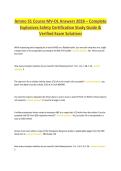Ammo 51 Course MV-DL Answers 2026 &vert; Complete Explosives Safety Certification Exam Study Guide & Verified Solutions