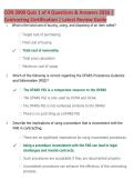 CON 3990 Quiz 1 of 4 Questions & Answers 2026 &vert; &NewLine;Contracting Certification &vert; Latest Review Guide