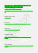 Final Exam Ch&period;1-38 Fundamentals of Nursing Care 2nd Edition Questions & Answers&period;