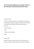 NR667 CEA FINAL EXAM &lpar;CHAMBERLAIN COLLEGE OF NURSING&rpar; COMPLETE NR 667 AC 