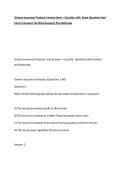 Arizona Insurance Producer License Exam &ndash; Casualty with Exam Questions And Correct Answers &lpar;Verified