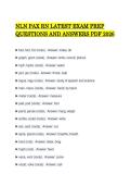 NLN PAX RN LATEST EXAM PREP QUESTIONS AND ANSWERS PDF 2026&period;pdf&NewLine;&NewLine;