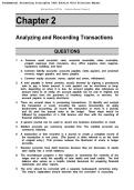 Solutions Manual&colon; Fundamental Accounting Principles &lpar;24th Edition&rpar; &ndash; Wild & Shaw &vert; Analyzing and Recording Transactions