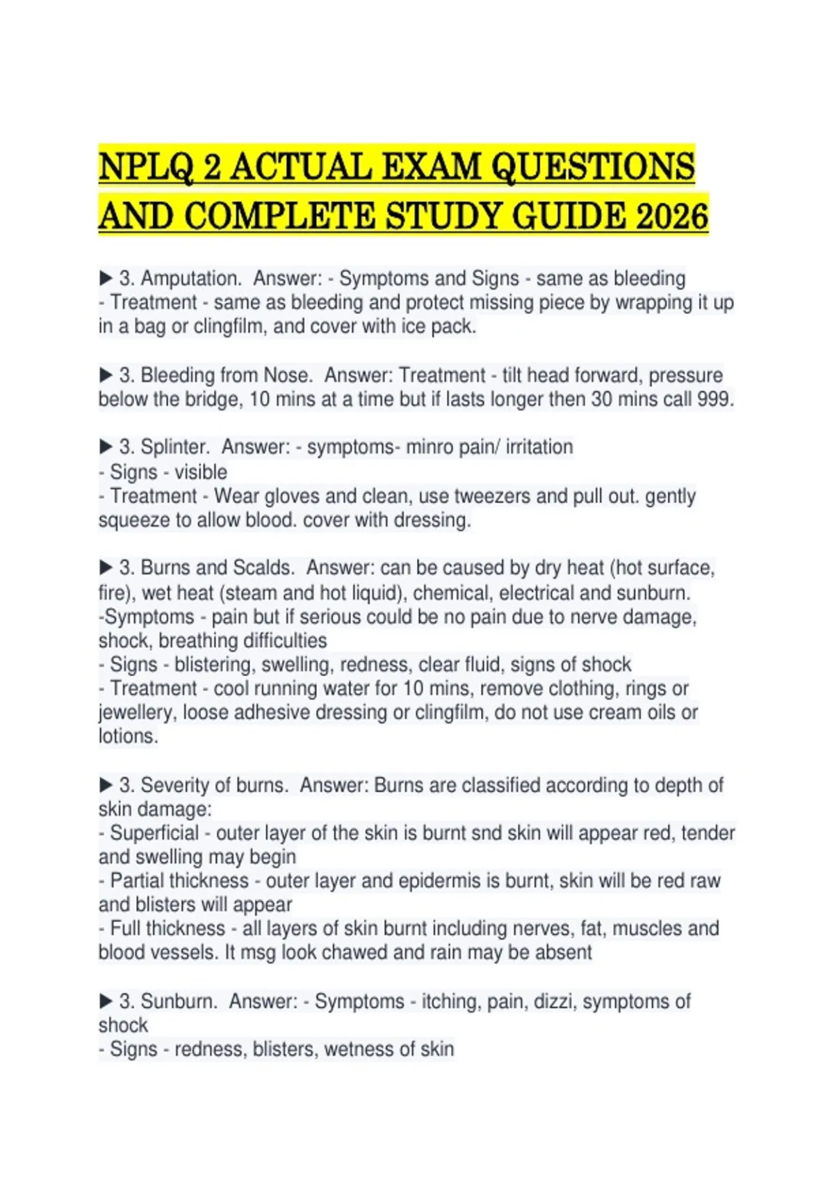 NPLQ 2 ACTUAL EXAM QUESTIONS AND COMPLETE STUDY GUIDE 2026.pdf - NPLQ 2 ...