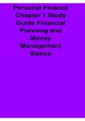  Personal Finance Chapter 1 Study Guide Financial Planning and Money Management Basics Budgeting Saving Credit and Financial Literacy Workbook 2025&sol; 2026