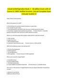 Industrial Refrigeration Book 1 - 18 edition Exam with all Correct & 100&percnt; Verified Answers &vert;Actual Complete Exam &vert;Already Graded A&plus;