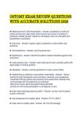 OSTOMY EXAM REVIEW QUESTIONS WITH ACCURATE SOLUTIONS 2026&period;pdf&NewLine;&NewLine;