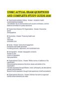 UNMC ACTUAL EXAM QUESTIONS AND COMPLETE STUDY GUIDE 2026&period;pdf&NewLine;&NewLine;
