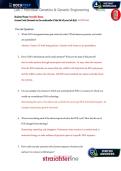 Lab 7 Microbial Genetics & Genetic Engineering &vert; Verified BIO250L Answers