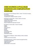 UNMC JR SPRING ACTUAL EXAM QUESTIONS AND COMPLETE STUDY GUIDE 2026&period;pdf&NewLine;&NewLine;