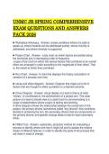 UNMC JR SPRING COMPREHENSIVE EXAM QUESTIONS AND ANSWERS PACK 2026&period;pdf&NewLine;&NewLine;