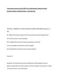 Connecticut Insurance Exam 2026 Life&comma; Health & Property Practice Questions & Verified Answers