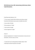 NSG 223 Med-Surg 2 Exam 1 2026 Questions & Verified Answers Medical-Surgical Nursing Review&period;1&period;pdf