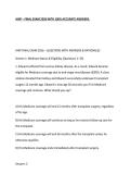 AHIP &ndash; FINAL EXAM 2026 WITH 100- ACCURATE ANSWERS&period;&period;