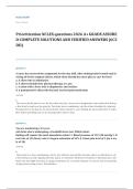 NCLEX RN prioritization delegation assignment EXAM A&plus; GRADE ASSURED COMPLETE SOLUTIONS AND VERIFIED ANSWERS