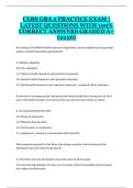 CEBS GBA 2 Practice Exam 2025&sol;2026 &ndash; Study Guide with Practice Questions and Answers