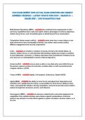 C400 Exam NEWEST 2026 aCTUaL Exam QUESTIONS aND CORRECT&NewLine;aNSWERS &lpar;VERIFIED&rpar; &vert; LaTEST UPDaTE 2026&sol;2027 &vert; GRaDED a&plus; &vert;&NewLine;BRaND NEW &vert; 100&percnt; GUaRaNTEED PaSS 