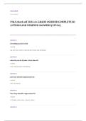 PALS written EXAM A&plus; GRADE ASSURED COMPLETE SOLUTIONS AND VERIFIED ANSWERS