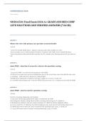 NURS 6501 advanced pathophysiology EXAM A&plus; GRADE ASSURED COMPLETE SOLUTIONS AND VERIFIED ANSWERS