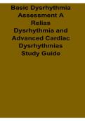 Basic Dysrhythmia Assessment A Relias Dysrhythmia and Advanced Cardiac Dysrhythmias Study Guide ECG Interpretation Rhythm Recognition and Arrhythmia Review Workbook 2025&sol; 2026