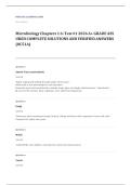 Portage Learning MICRO 100 microbiology EXAM A&plus; GRADE ASSURED COMPLETE SOLUTIONS AND VERIFIED ANSWERS