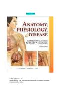Anatomy&comma; Physiology&comma; and Disease 2nd Edition Exam Questions & Study Guide Bundle 2026