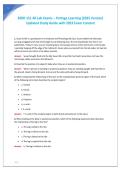 BIOD 121 Nutrition Exams &lpar;Modules 1&ndash;6 &plus; Final&rpar; &vert; Portage Learning 2025 &vert; Actual Questions & Verified Answers PDF