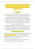 CLFP Equipment Lease and Financing Documentation Exam Certified Lease & Finance Professional &lpar;CLFP&rpar; Comprehensive Questions and Answers with Expert Solutions and Exam Preparation Material