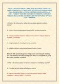 CGSC C300 EXAM 2026&sol;2027 &comma; PRACTICE QUESTIONS AND STUDY &NewLine;GUIDE COMPLETE ACCURATE TEST APPROVED QUESTIONS WITH &NewLine;WELL ELABORATED ANSWERS WITH DETAILED RATIONALES &NewLine;&lpar;100&percnt; CORRECT VERIFIED SOLUTIONS&rpar; CURRENTLY UPDATED &NewLine;VERSION 2026 &vert;ASSURED SUCCESS A&plus;&vert;BRAN