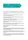 WGU-C211 EXAM BUNDLE WITH COMPLETE SOLUTIONS LLATEST 2026-2027 GRADED A&plus;