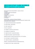 USCG BCM STUDY GUIDE &lpar;45 RBM-29 RBS ll&rpar; Questions and Answers 