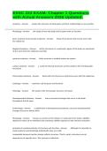EXSC 223 EXAM- Chapter 1 Questions with Actual Answers 2026 Updated&period;