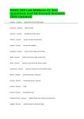 EXSC 223 Lab Midterm &num;1 Test Questions and All Correct Answers 2026 Updated&period;