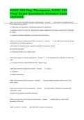 EXSC 223 Ray Thompson&comma; EXSC 223 Final Exam Questions Answers 2026 Updated&period;&NewLine;&NewLine;