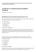 ATI RN Adult Medical Surgical Proctored Exam with NGN &ndash; 2023&sol;2024 Edition&colon; Comprehensive&NewLine;Question Bank with Detailed Rationales